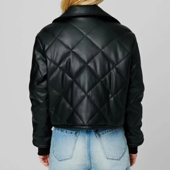 Blank NYC On The Rise Puffer Bomber Jacket - Picture 5 of 15